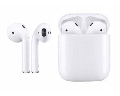 Беспроводные наушники AirPods2 Bluetooth белый