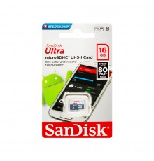 16GB microSDXC Class10 100mb/s  без адаптера SanDisk