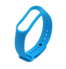 Ремешок голубой на Mi Band 3/4