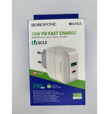 Зарядное устройство сетевое 1 USB Borofone BA46A Premium