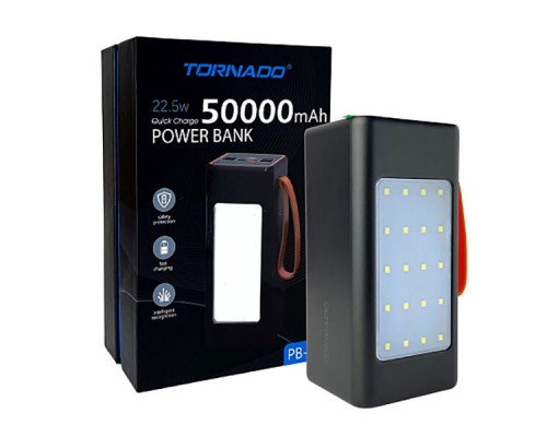 Внешний аккумулятор Power bank 50000 mAh PB-05(3 USB, 22.5W QC3.0 PD20W, Micro USB, Type-C 5V-2A)