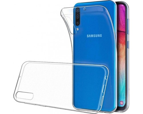 Чехол для SAMSUNG A30S/A50 прозрачный силикон