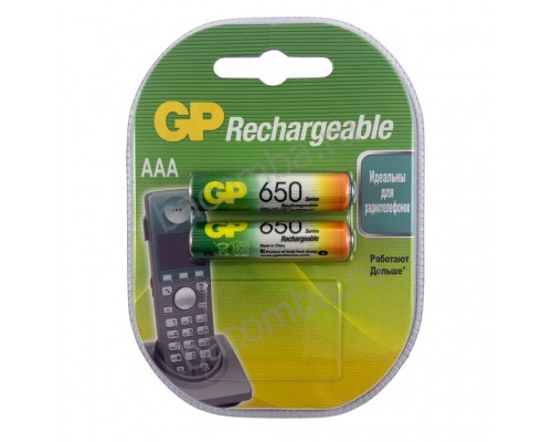 Аккумуляторная батарея GP 650 mah