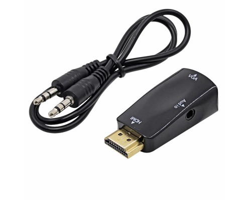 Адаптер-Конвертер AD2 HDMI — VGA/AUX черный