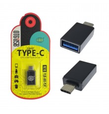 OTG TYPE-C-USB  CQ-07 черный