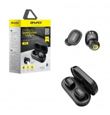 Гарнитура BLUETOOTH AWEI T13 TWS черный