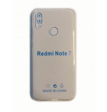 Чехол Redmi Note 7  прозрачный силикон (MR)