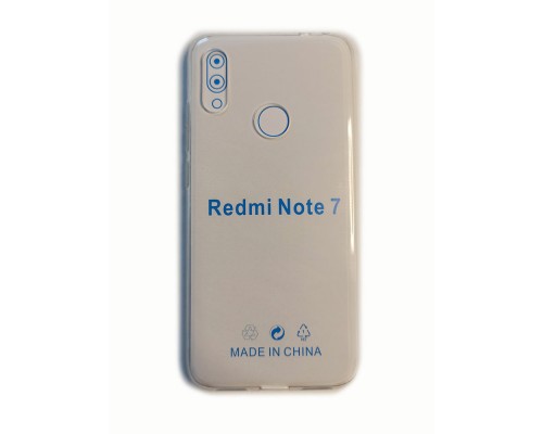 Чехол Redmi Note 7  прозрачный силикон (MR)