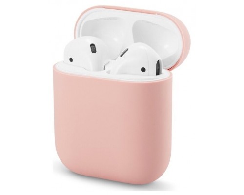 Чехол силиконовый для AIRPODS 2 розовый