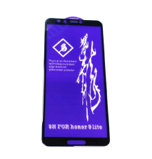 Стекло для HUAWEI HONOR 9 LITE RINBO черный ТЕХПАК