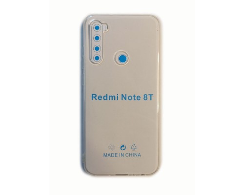 Чехол Redmi Note 8T  прозрачный силикон (MR)